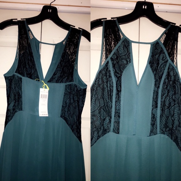 Brand New Green Prom Dress, still with tags - Picture 2 of 2